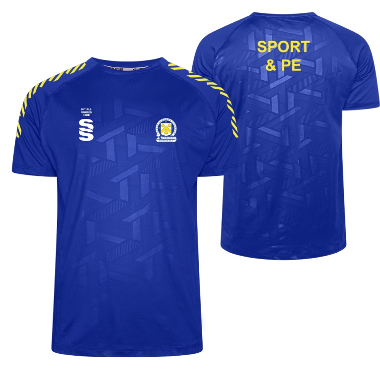 PSC Sport & PE - Impact T-Shirt - Royal - Unisex Fit