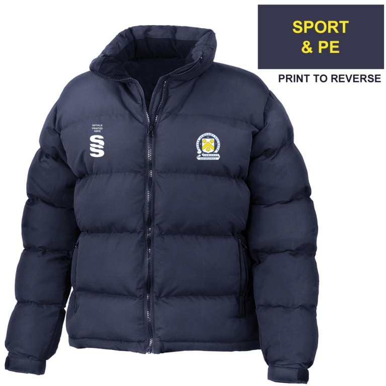 PSC Sport & PE - Dual Puffa Jacket - Girl's Fit