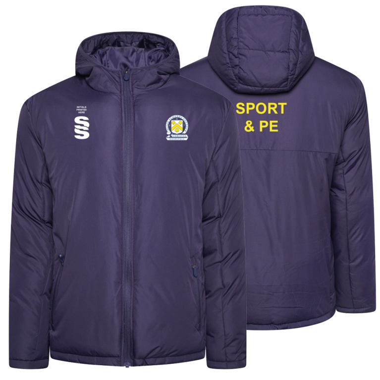 PSC Sport & PE - Active Padded Jacket - Navy - Unisex Fit