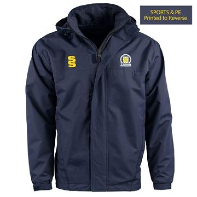 PETER SYMONDS COLLEGE SPORT & PE Dual Fleece Lined Jacket - Navy