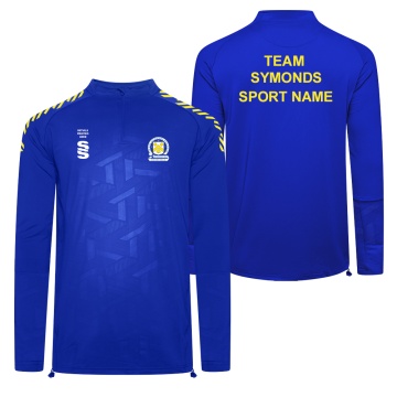PSC Team Manager - Impact 1/4 Zip Performance Top - Royal - Unisex Fit