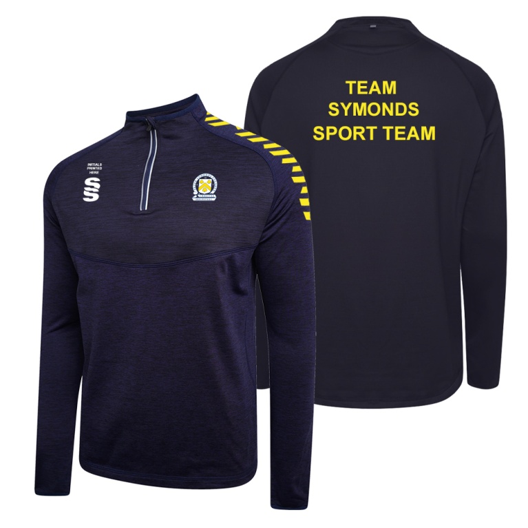 PSC Students - 1/4 Zip Dual Performance Top - Navy - Unisex Fit