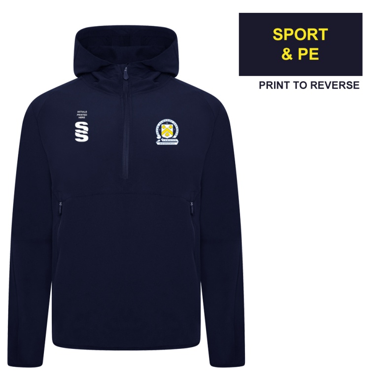 PSC Sport & PE - Dual Elite 1/4 Zip Hoody / Rain Jacket - Unisex Fit