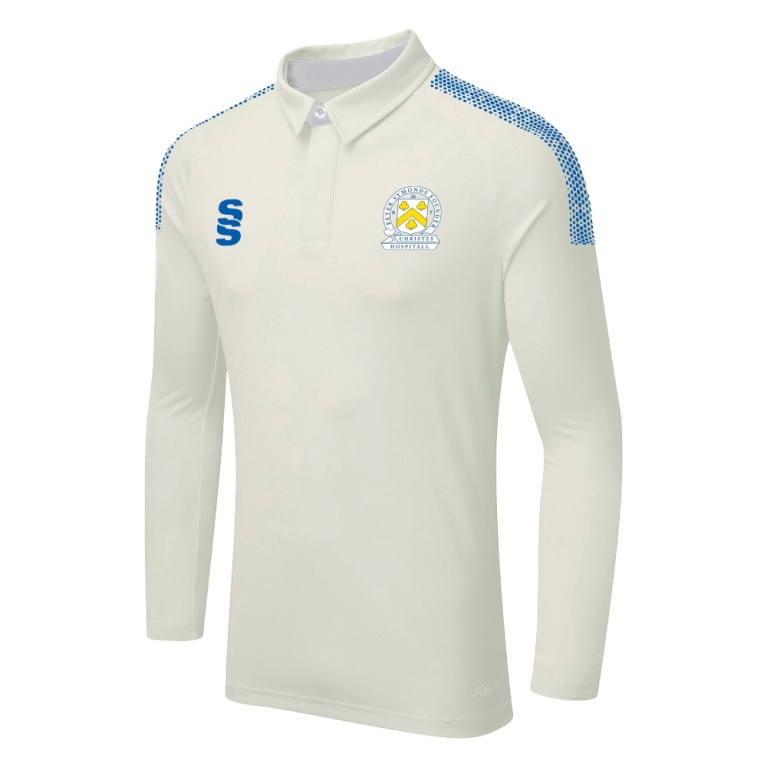 PETER SYMONDS COLLEGE CRICKET LONG SLEEVE SHIRT - Men's / Juniors