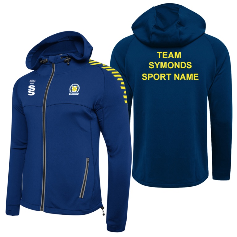 PSC Students - Dual Full Zip Hoody - Royal - Unisex Fit