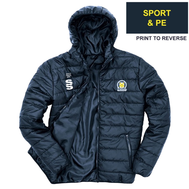 PSC Sport & PE - Supersoft Padded Jacket - Navy - Unisex Fit