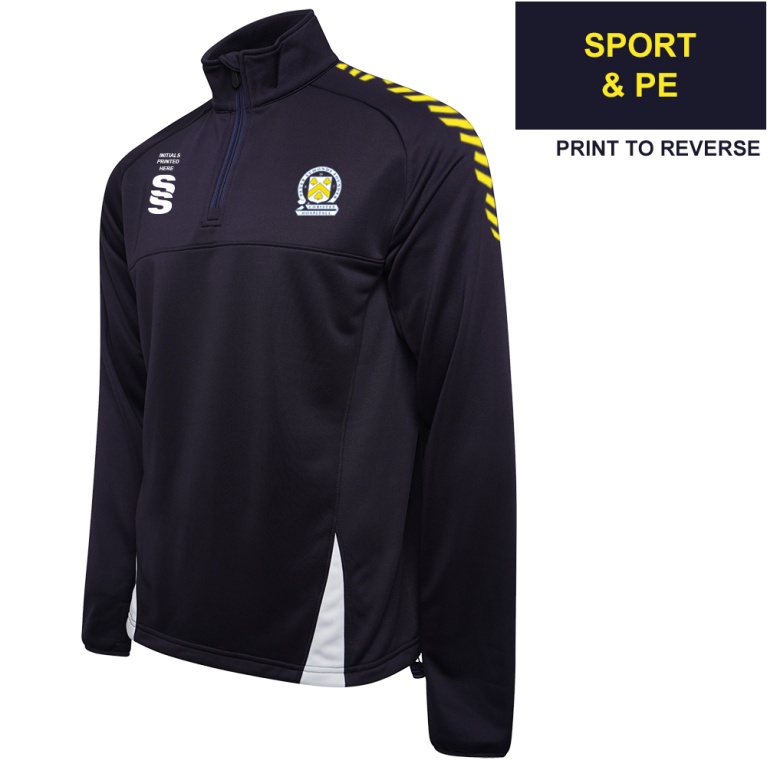 PSC Sport & PE - Fuse Performance Top - Navy / White - Unisex Fit