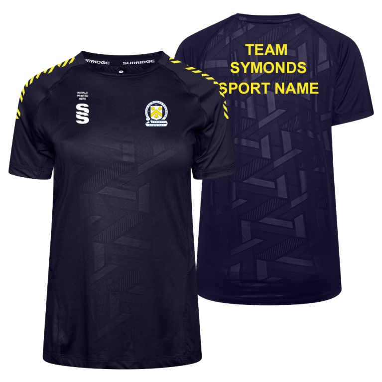 PSC Team Manager - Impact T-Shirt - Navy - Ladies Fit