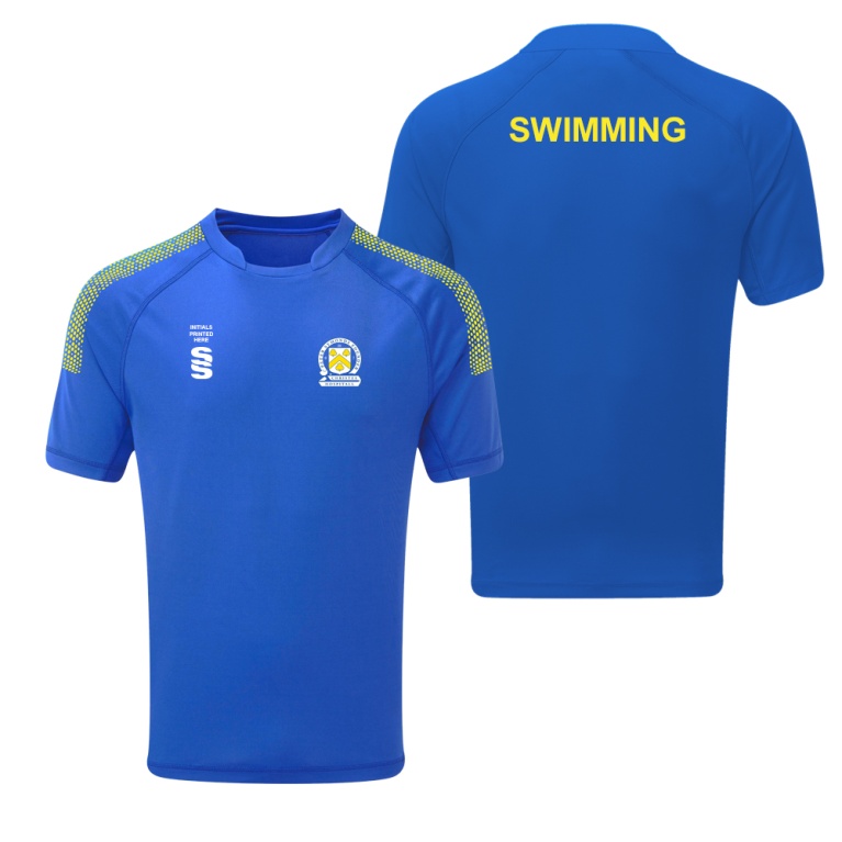 PETER SYMONDS COLLEGE - SWIM T-SHIRT - Men's/Juniors Fit