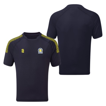 PETER SYMONDS COLLEGE DUAL TRAINING SHIRT NAVY