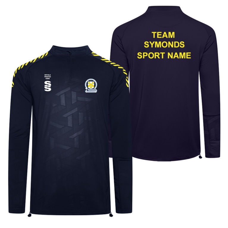 PSC Students - Impact 1/4 Zip Performance Top - Navy - Unisex Fit