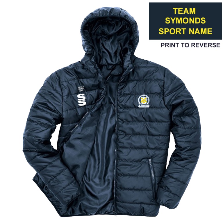 PSC Students - Supersoft Padded Jacket - Navy - Unisex Fit