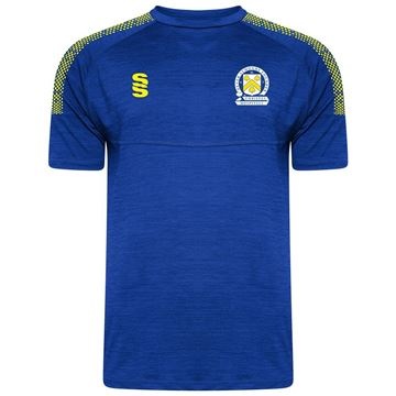 PETER SYMONDS COLLEGE DUAL TRAINING SHIRT ROYAL