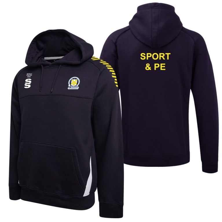 PSC Sport & PE - Fuse Hoody - Navy / White - Unisex Fit